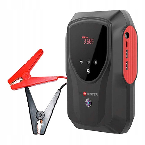  STARTGERÄT/POWERBANK Starthilfe 15800mAh Booster MIT KOMPRESSOR