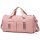  Reise-Trainingssporttasche mit Gürtel und Schuhfach, 25 l, rosa