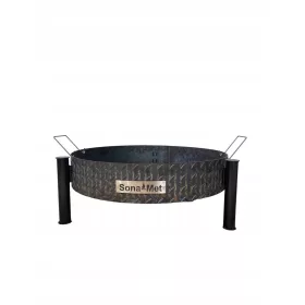  GARTEN STAHLKAMIN XXL GRILL LAGERFEUER S147Ł
