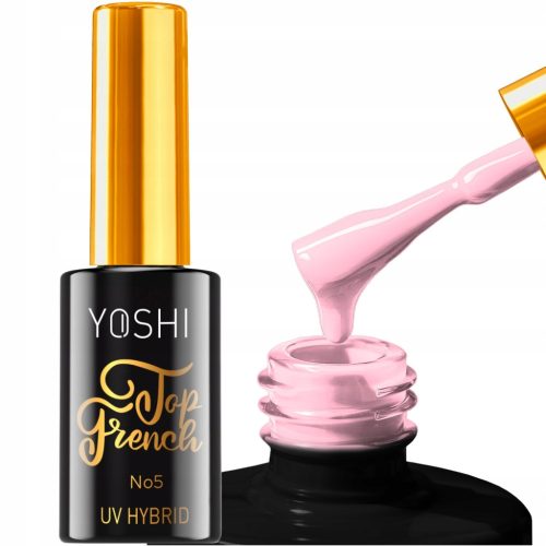  YOSHI TOP FRENCH NO WIPE HYBRID TOP HALBTRANSPARENT 05 10 ml