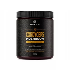   Cordyceps sinensis 10:1 Pilzpulver von Solve Labs - 100g zur Steigerung der Leistungsfähigkeit