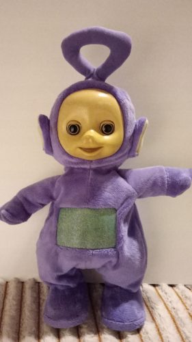  Das interaktive Maskottchen Teletubbies, Tinky Winky, groß, 39 cm, tanzt und singt