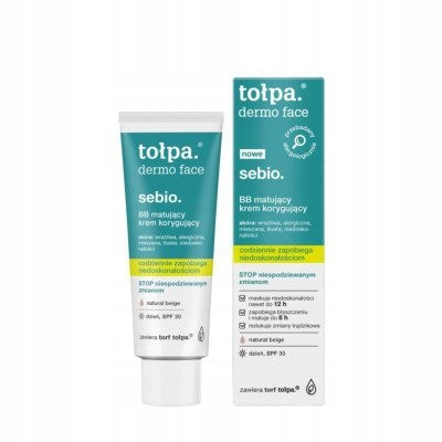  Tołpa BB-Creme DERMO FACE SEBIO naturbeige SPF 21-30 40 ml