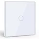  Touch-Lichtschalter, 1-fach, Wandschalter, Unterputz, an