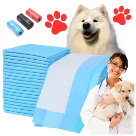  SAUGFÄHIGE HYGIENEPADS EINWEG-WICKELMATTEN 60x45 100 ST