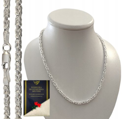 KÖNIGLICHES GEWEBE (BYZANTISCHE) SILBERKETTE – MUSTER -925-