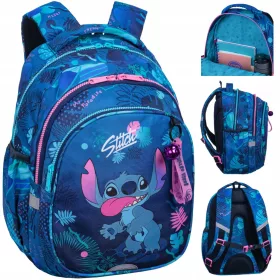   Rucksack für Erstklässler STITCH mit Mehreren Fächern und Reflektoren