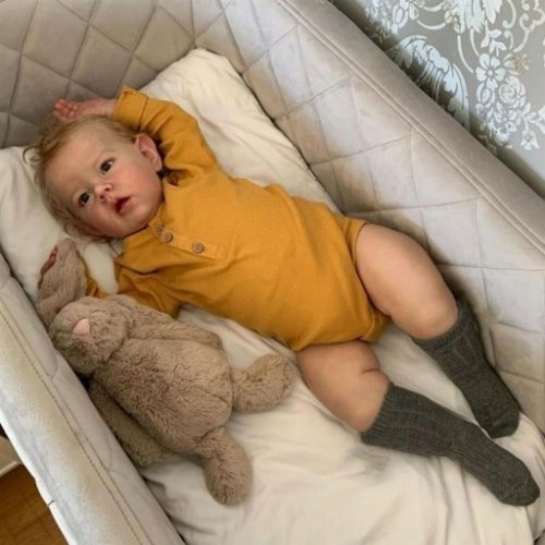  Reborn Baby 50cm Cokela Silikon-Body für Jungen