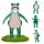  COSPLAY FROSCH AUFBLASBARES ROLLENSPIEL-FERIENKOSTÜM 155-190CM