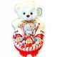  Süßigkeiten Kuchen Kinder Teddybär Maskottchen Geschenkset Geburtstag der Tochter des Sohnes