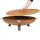  Gartenfeuerstelle Corten Tiefe Beine Griffe 70 cm + Abdeckung + Stahlstangen