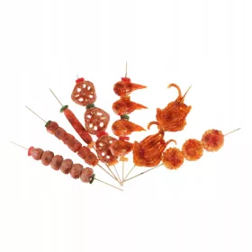    .Dekoratives Barbecue-Saitenmodell BBQ-Fleisch-Gemüse-Modell Combo_7