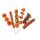  .Dekoratives Barbecue-String-Modell BBQ-Fleisch-Gemüse-Modell Combo_10