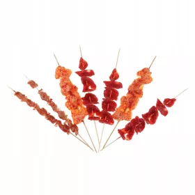    .Dekoratives Barbecue-Saitenmodell BBQ-Fleisch-Gemüse-Modell Combo_3