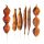  .Dekoratives Barbecue-String-Modell, BBQ-Fleisch-Gemüse-Modell, Combo_8