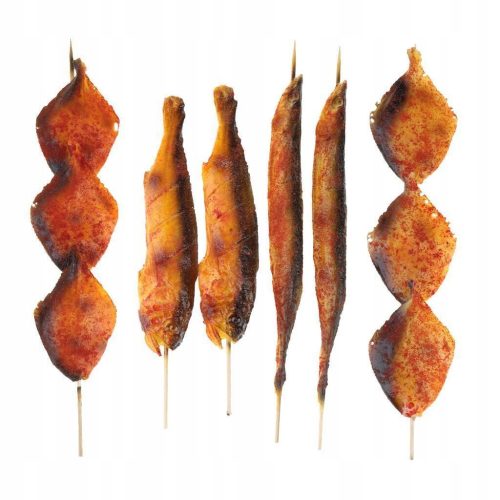  .Dekoratives Barbecue-String-Modell, BBQ-Fleisch-Gemüse-Modell, Combo_8
