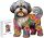 HOLZPUZZLE FÜR KINDER 144 TEILE SHIH TZU GESCHENK FÜR KINDER