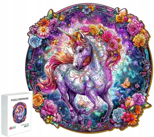  HOLZPUZZLE FÜR KINDER 144 TEILE EINHORN GESCHENK FÜR KINDER