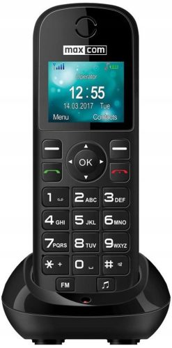  MAXCOM Comfort MM35D SE Festnetztelefon Ladestation Große Tasten