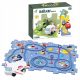  SET BILDUNGS- UND INTERAKTIVER PUZZLESPIELZEUG MIT FLUGZEUG UND INDIKATOREN