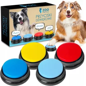    ZooVentus pädagogisches Hundespielzeug. Soundtasten für Tiere