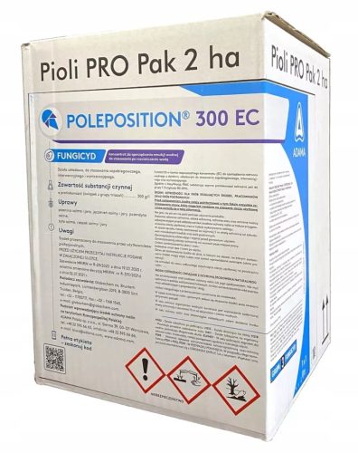 Pioli Pro Pak 2ha (Pioli 2L + Poleposition 1L) - Hochwirksames Fungizid-Set für Getreide