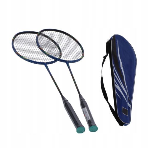  Ein Satz Badmintonschläger für 2 Spieler. Leichte Doppelschläger mit
