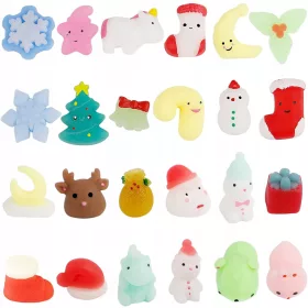  Anti-Stress-Spielzeug Weihnachtsmochi 24 Stk