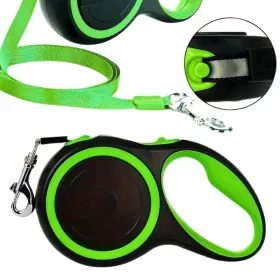    HUNDELEINE LANG 5 m Automatikleine 20 kg STARK MIT TRAININGSSCHLOSS