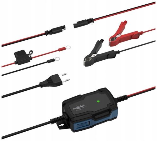  Ansmann 5-stufiges 6V 12V Smart-Ladegerät