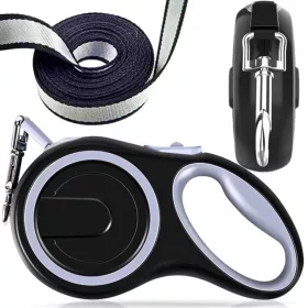    FLEXI AUTOMATISCHE HUNDELEINE LANG STARK MIT SCHLOSS 8M 50kg