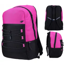   Sportlicher Kinder- und Jugendrucksack 4F in Rosa mit 22L Volumen