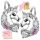 925 SILBER EINHORN OHRRINGE FÜR MÄDCHEN ENGLISCHE KINDER GESCHENK