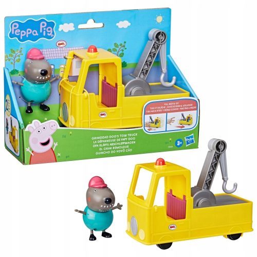 HASBRO PEPPA PIG Opa Hundetransporter mit Anhängerkupplung F9519