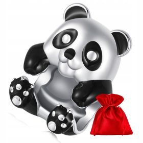  H185 Panda-Silber-Charm-Perle, 925er Silberperlen