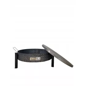  Gartenfeuerstelle XXL Stahlgrillabdeckung S149Ł