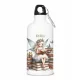 Eine Wasserflasche für einen Erstklässler, ein Schulgeschenk mit Namen