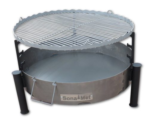  Gartenkamin XXL + verstellbarer Rost S151