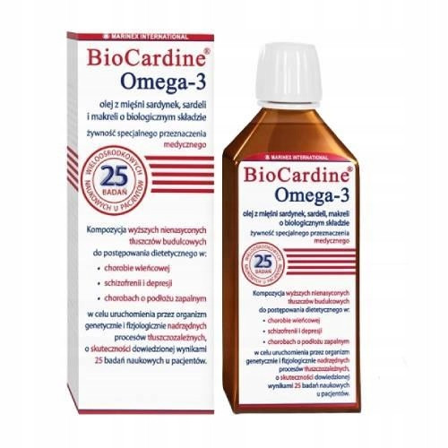  BioCardine Omega-3 EPA DHA Flüssigkeit 200 ml