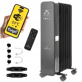  Mission Air 1500 W Ölradiator, schwarz