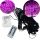  SPIDER WEB 70 LED KÜNSTLICHE HALLOWEEN-BELEUCHTUNG LILA