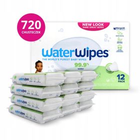  Feuchttücher 720 Stk. für Kinder WaterWipes 12 x 60 Stk.