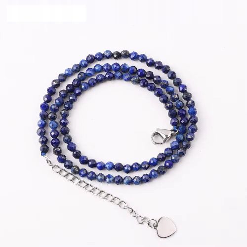  Halsband Halskette Naturstein Lapislazuli