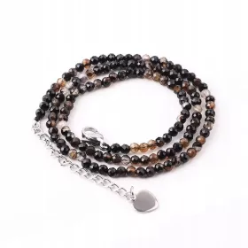  Halsband Halskette Naturstein Achat