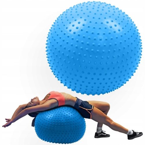  Ball mit Noppen Sportvida SV-HK0292 65 cm blau