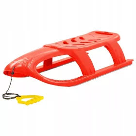  Kinderschlitten, rot, 102,5x40x23 cm, Polypr