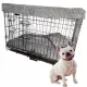  Lalazoo Metallkäfig, mittelgroßer Hund, 46 x 76 x 53 cm