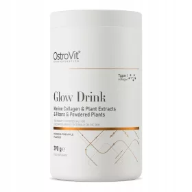   OstroVit Glow Drink 390g - Mango-Ananas Geschmack, Nahrungsergänzungsmittel