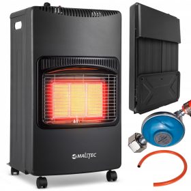    GASFLASCHENOFEN STRAHLENDES GASHEIZGERÄT FALTBARES SCHLAUCHREDUZIERGERÄT