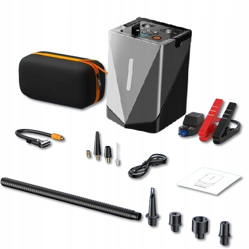  TRAGBARER AUTOSTARTER, POWERBANK, 2000A, MULTIFUNKTIONAL, PUMPE